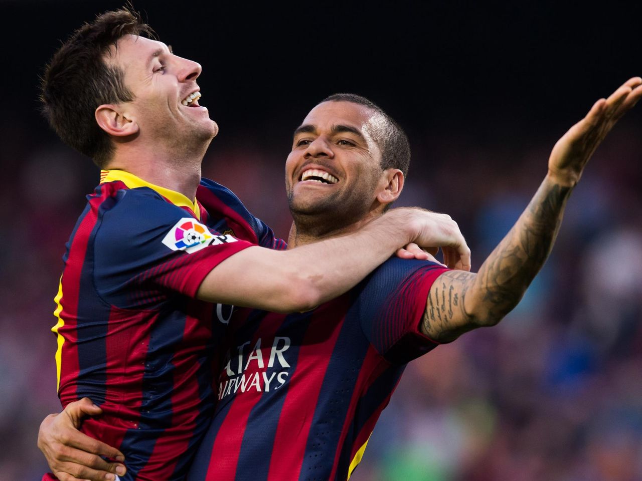 Dani Alves, Lionel Messi, Fc Barcelone, retour